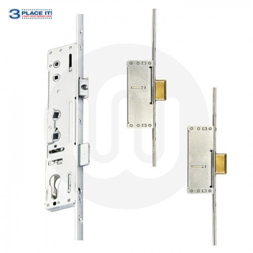 Mila Master Style 3PLACEIT Double Spindle Lock - 2 Deadbolt